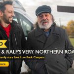 Ricky and Ralf hire a Bunk Camper for a Very Northern Road Trip