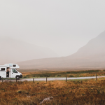 A campervan hire in the highlands
