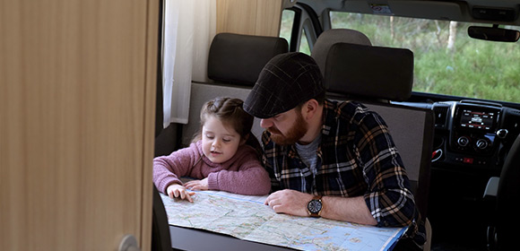 Planning your motorhome hire trip with family