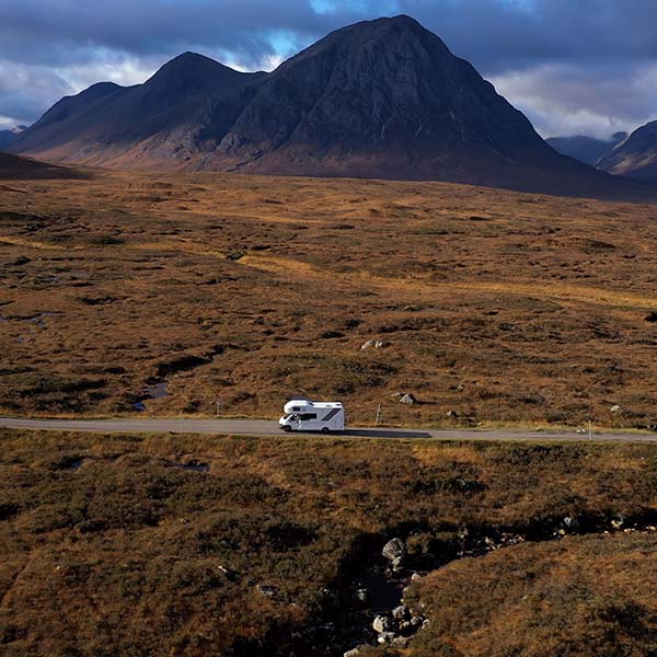 Scotland campervan and motorhome hire